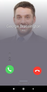 incoming call